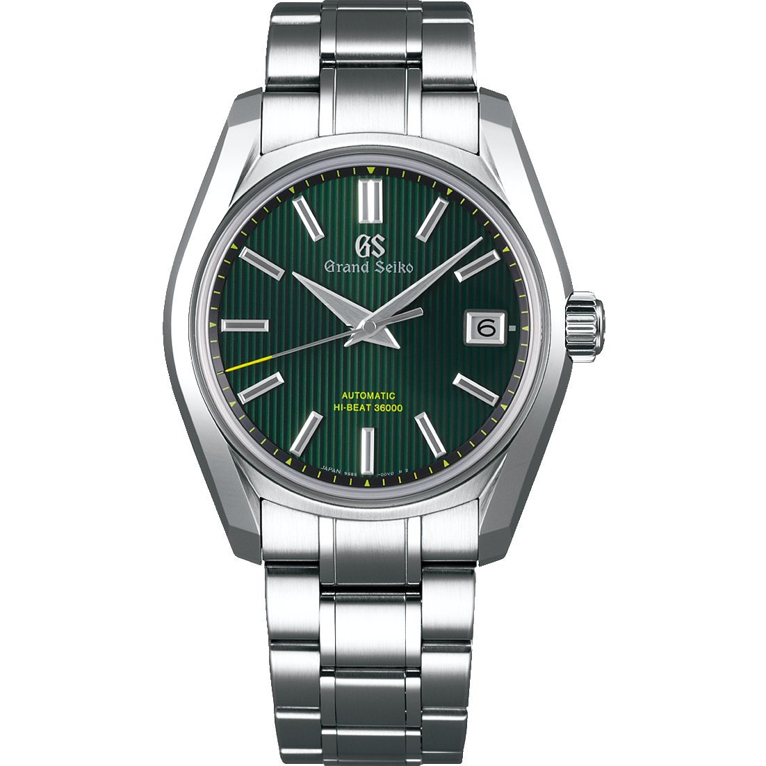 Grand Seiko SBGH261 : Automatic Date Stainless Steel / Green / Bracelet / 62GS
