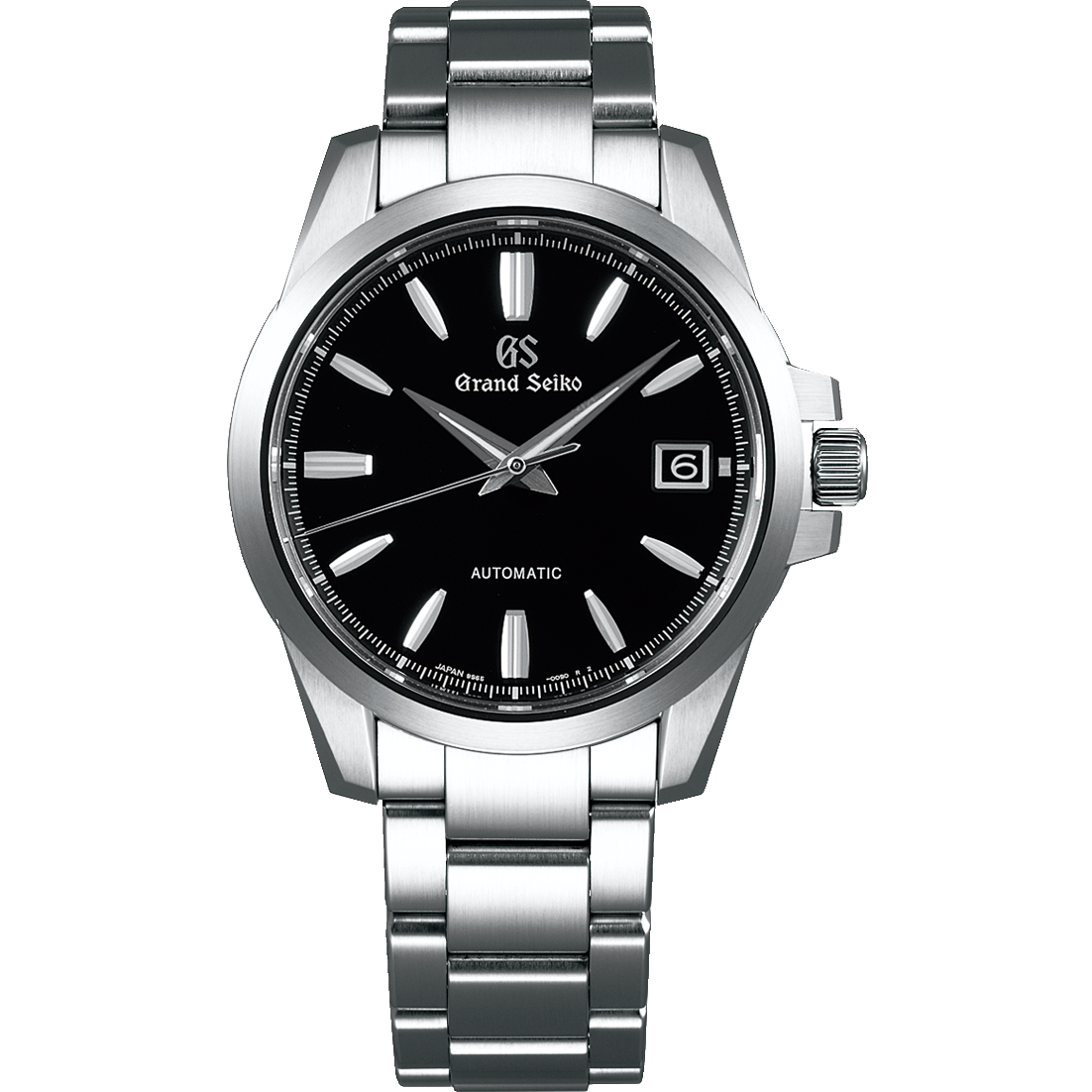 Grand Seiko SBGR257 : Automatic Date Stainless Steel / Black / Bracelet