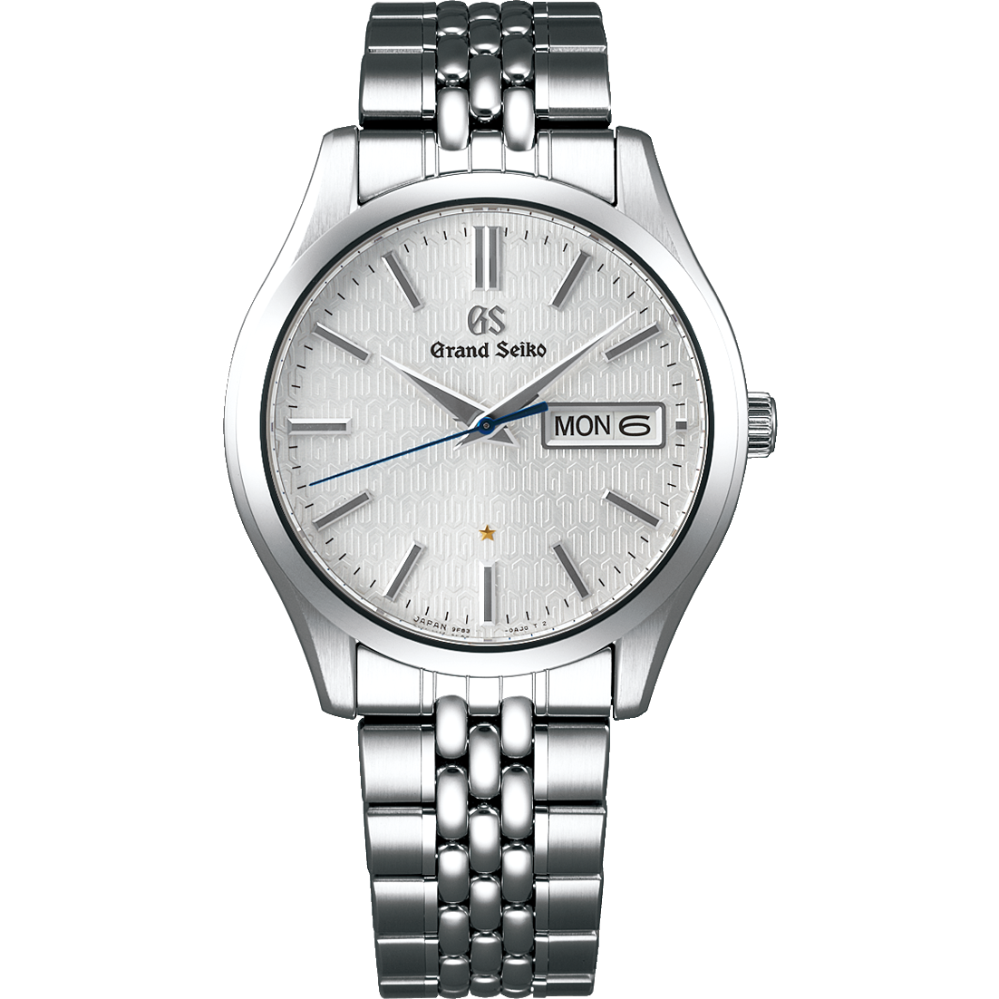 Grand Seiko SBGT241 : Quartz Day Date Stainless Steel / Silver / Caliber 9F 25th Anniversary Limited Edition