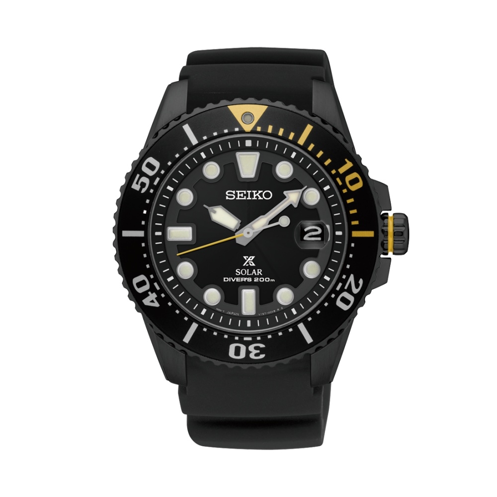 Seiko SNE441P1 : Prospex Diver SNE441P1 Stainless Steel / Black
