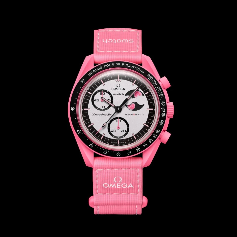 Swatch SO33P700 : MoonSwatch Mission to the Pink Moonphase