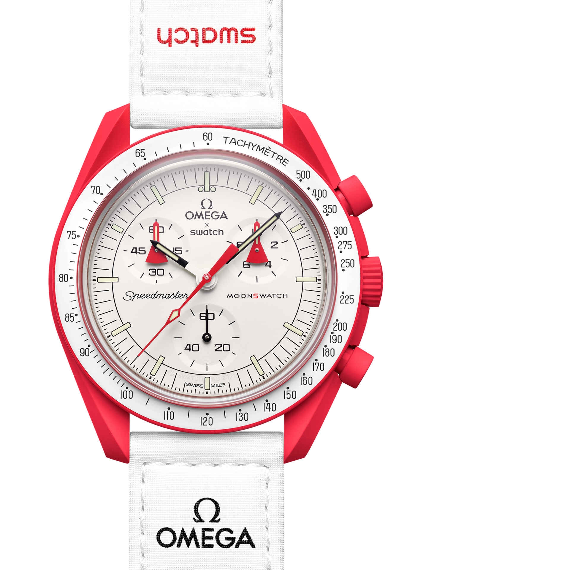 Swatch SO33R100 : MoonSwatch Mission to Mars