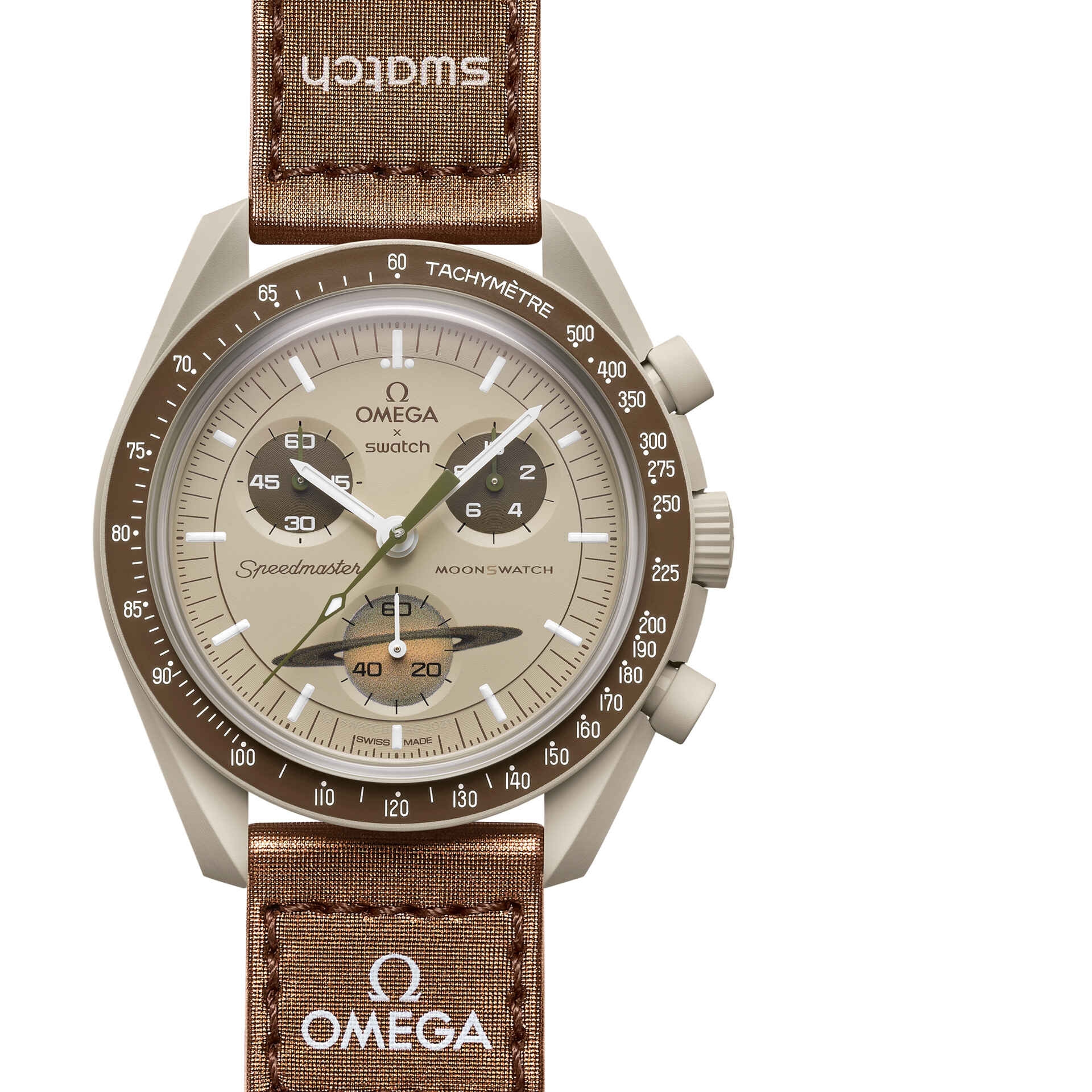 Swatch SO33T100 : MoonSwatch Mission to Saturn