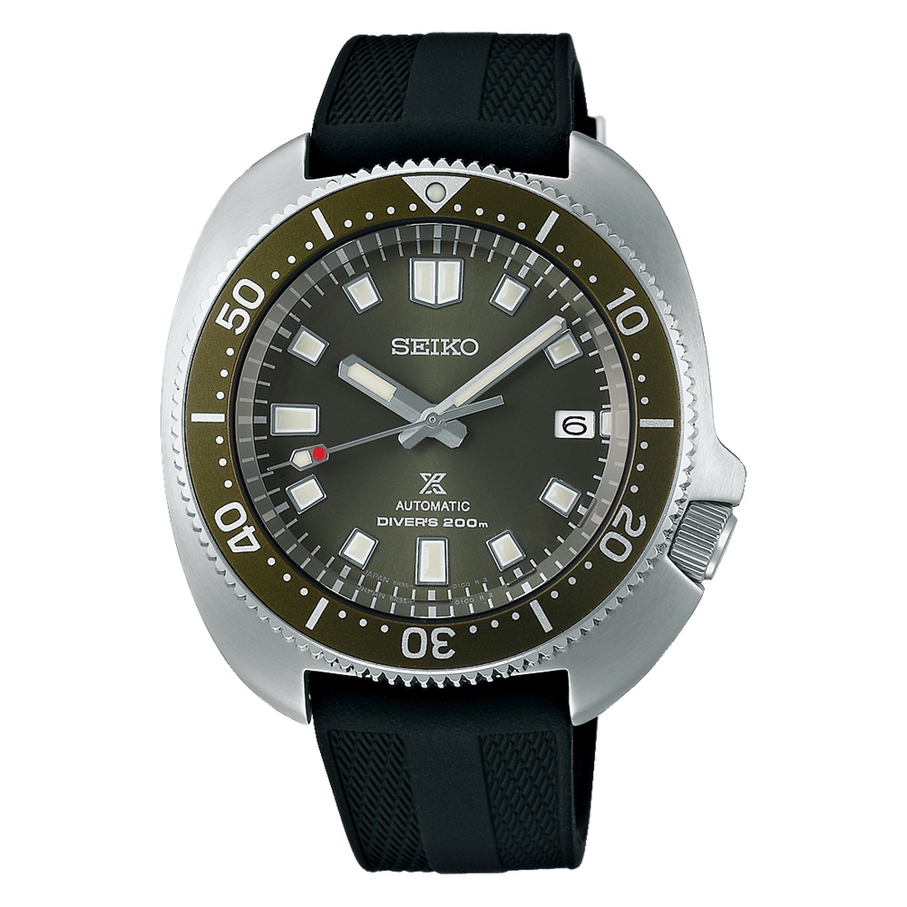 Seiko SPB153 : Prospex Diver 1970 Stainless Steel / Green