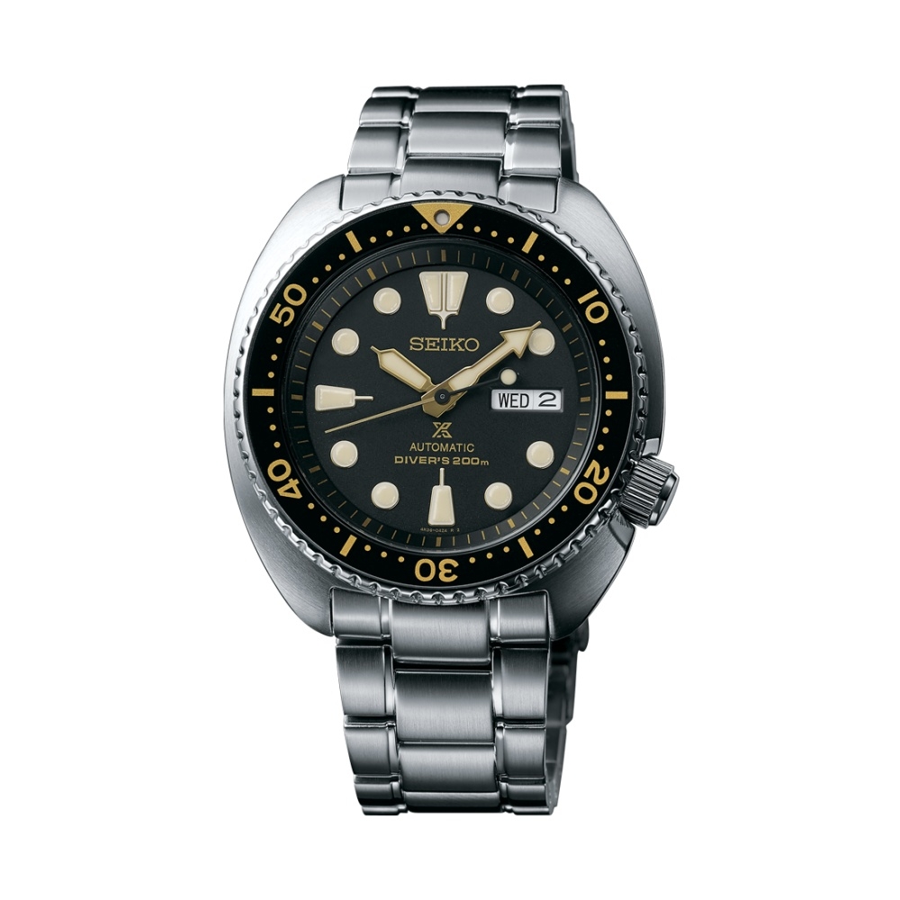 Seiko SRP775 : Prospex Diver Turtle Stainless Steel / Black / Bracelet
