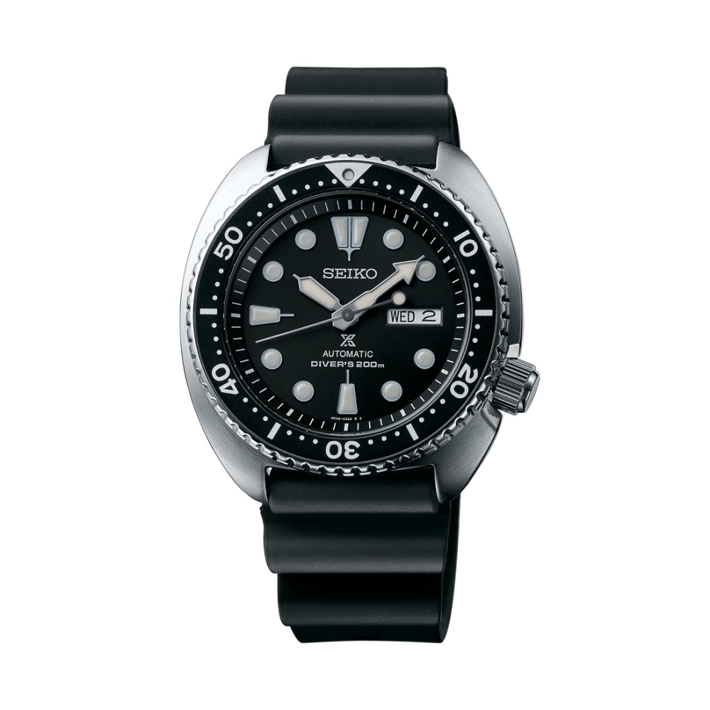 Seiko SRP777 : Prospex Diver Turtle Stainless Steel / Black / Rubber