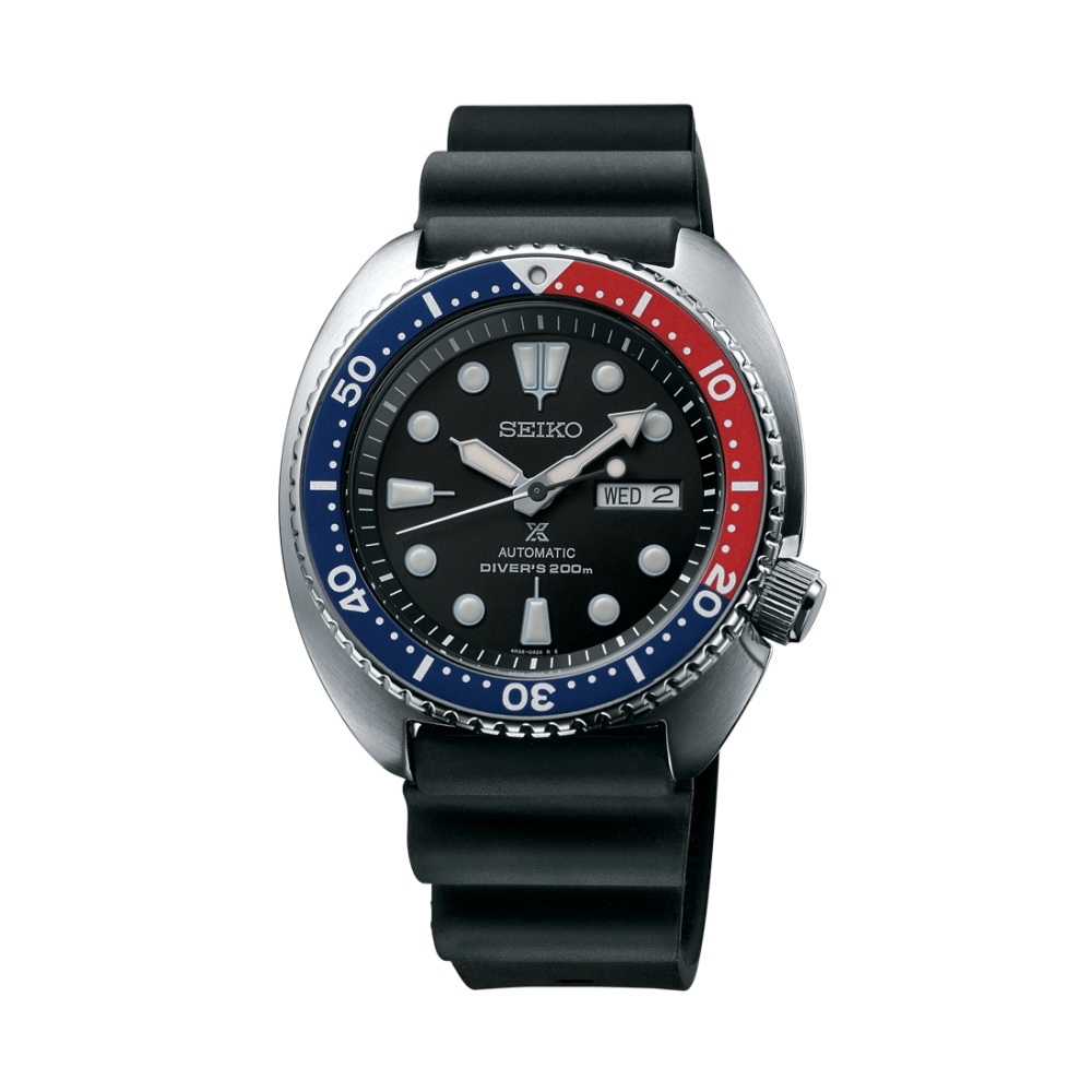 Seiko SRP779 : Prospex Diver Turtle Stainless Steel / Black / Rubber / Pepsi