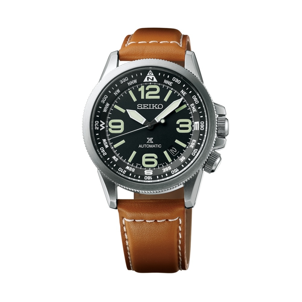 Seiko SRPA75K1 : Prospex Land SRPA75K1 Stainless Steel / Black / Strap