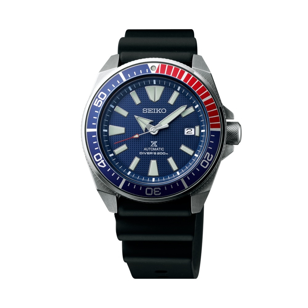 Seiko SRPB53 : Prospex Diver Samurai Stainless Steel / Blue / Rubber