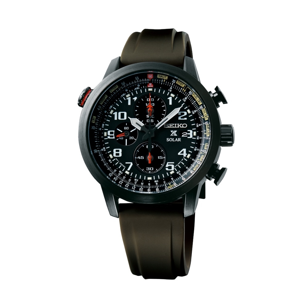Seiko SSC353P1 : Prospex Sky SSC353P1 Stainless Steel / Black