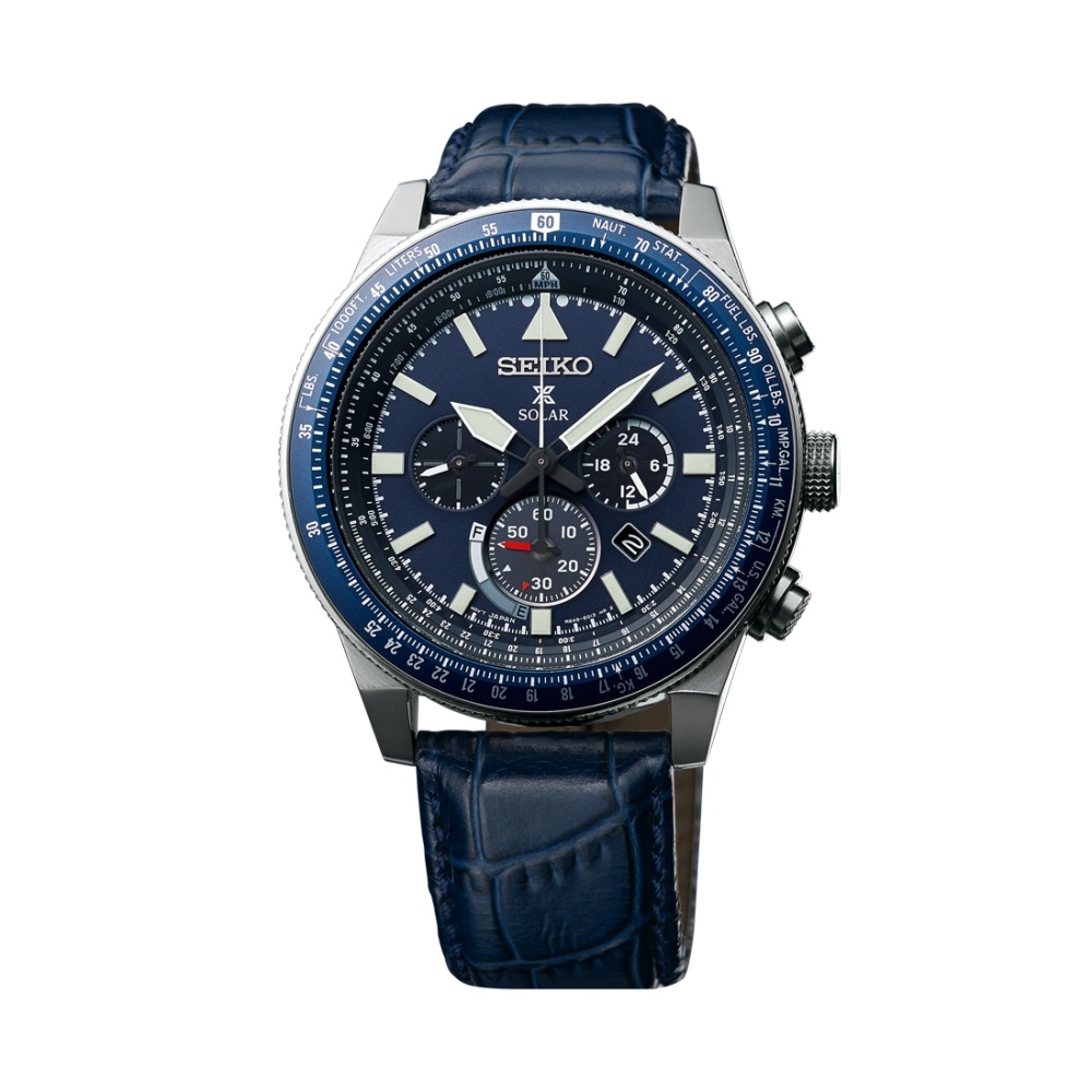 Seiko SSC609P1 : Prospex Sky SSC609P1 Stainless Steel / Blue
