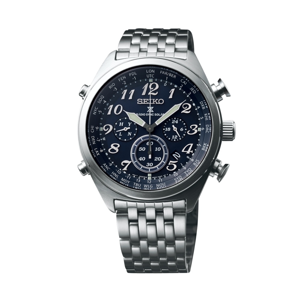 Seiko SSG011P1 : Prospex Sky SSG011P1 Stainless Steel / Black
