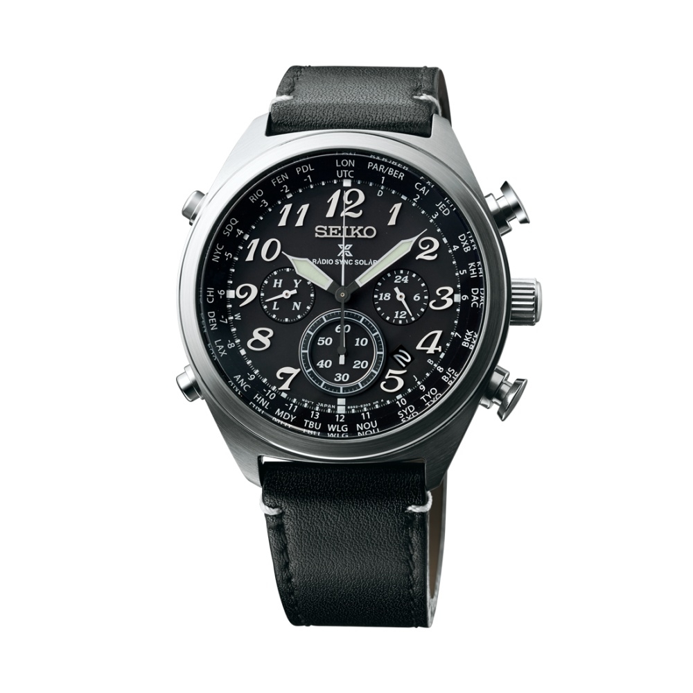 Seiko SSG013P1 : Prospex Sky SSG013P1 Stainless Steel / Black