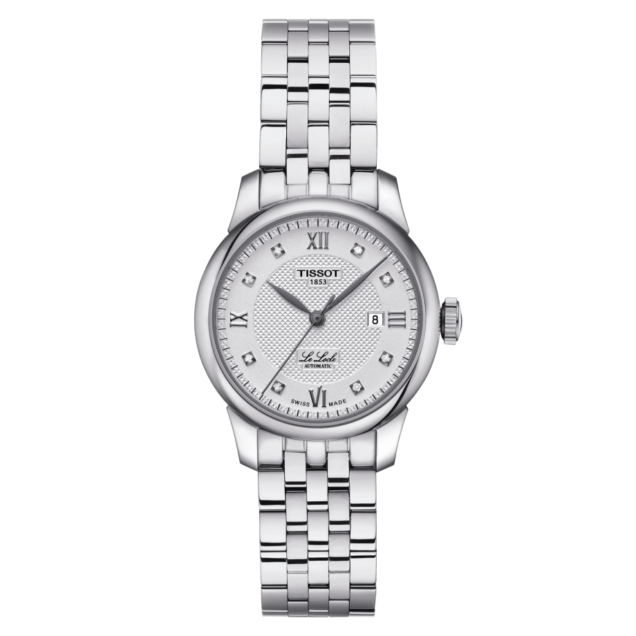 Tissot T006.207.11.036.00 : Le Locle 29 Automatic Lady Stainless Steel / Silver / Bracelet