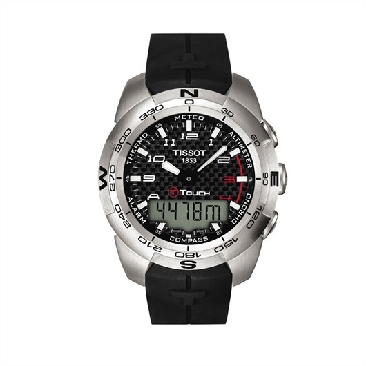 Tissot T013.420.17.202.00 : T-Touch Expert Carbon Rubber