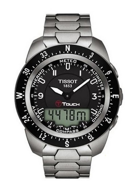 Tissot T013.420.44.057.00 : T-Touch Expert Bezel Inlay Bracelet