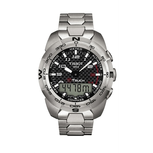 Tissot T013.420.44.202.00 : T-Touch Expert Carbon Bracelet