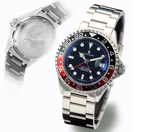 Steinhart T0202  : GMT-Ocean 1 Black Red