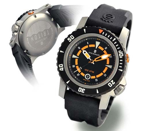 Steinhart T0209  : Triton 100ATM Stainless Steel