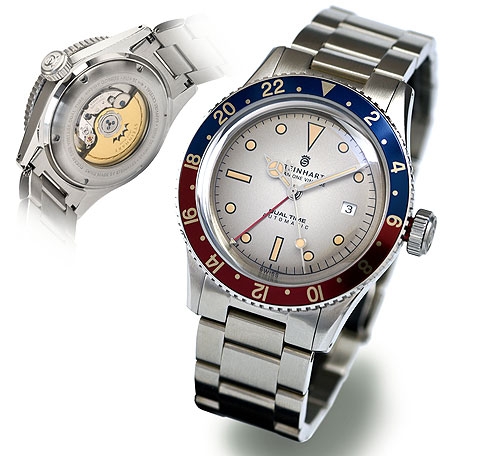 Steinhart T0227 : Ocean One Vintage Dual Time Premium