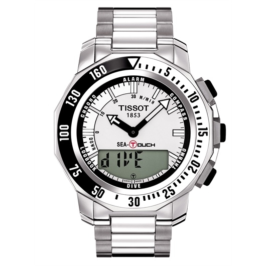 Tissot T026.420.11.031.01 : Sea-Touch Feet White