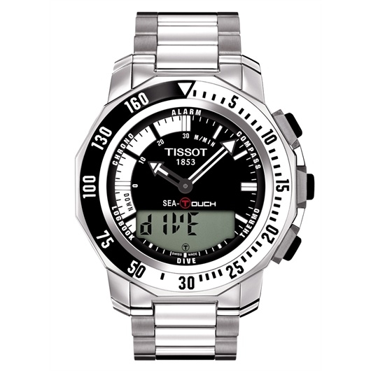 Tissot T026.420.11.051.01 : Sea-Touch Feet Black