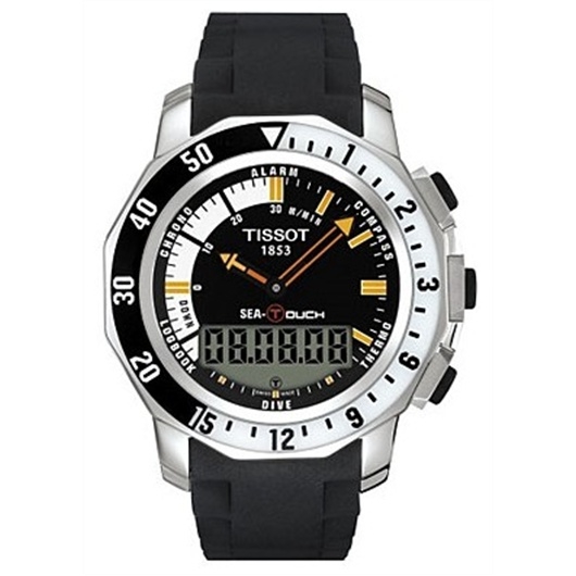 Tissot T026.420.17.281.00 : Sea-Touch Meters Rubber