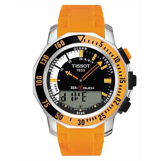 Tissot T026.420.17.281.03 : Sea-Touch Feet Orange