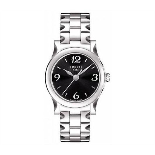 Tissot T028.210.11.057.00 : Stylis-T Quartz 29 Stainless Steel / Black / Bracelet