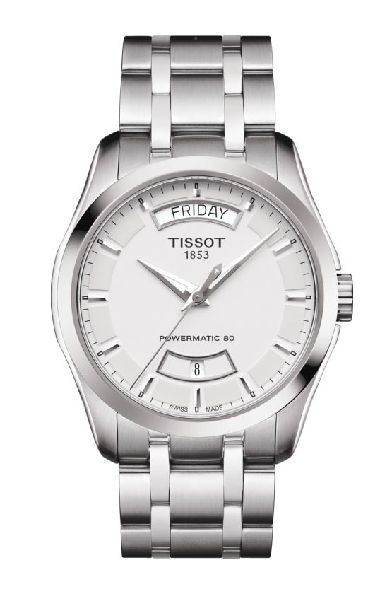 Tissot T035.407.11.031.01 : Couturier Powermatic 80 Stainless Steel / Silver / Bracelet