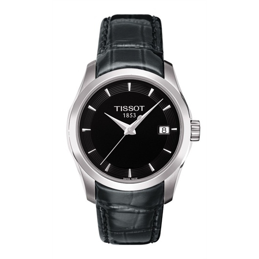 Tissot T035.410.16.051.00 : Couturier Quartz Stainless Steel / Black