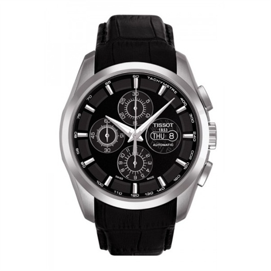 Tissot T035.614.16.051.00 : Couturier Chronograph Automatic 7750 Strap