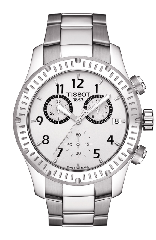 Tissot T039.417.11.037.00 : V8 Quartz Chronograph Silver
