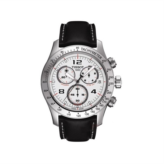 Tissot T039.417.16.037.02 : V8 Quartz Chronograph Tachymeter Silver