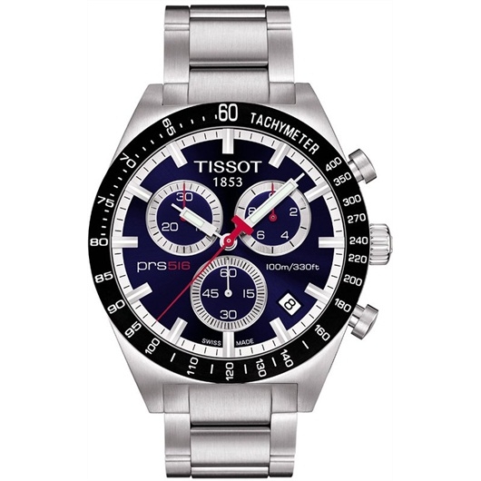 Tissot T044.417.21.041.00 : PRS 516 Quartz Chronograph Blue