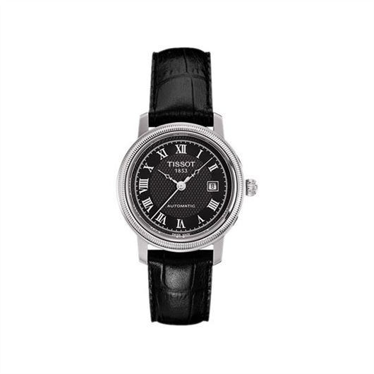 Tissot T045.207.16.053.00 : Bridgeport Automatic Ladies Black