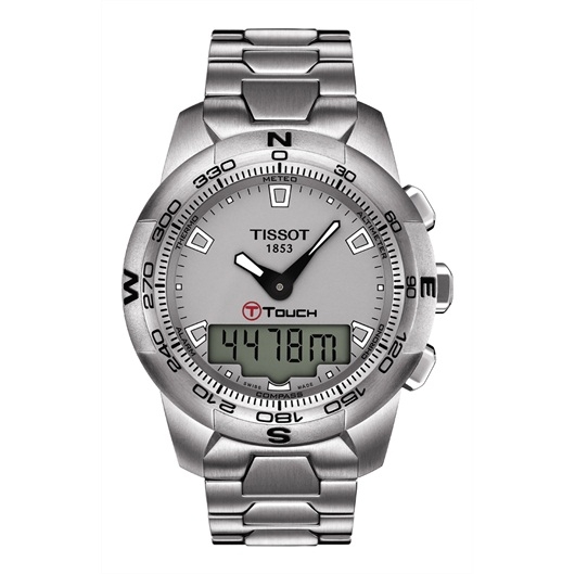 Tissot T047.420.11.071.00 : T-Touch II Rhodium
