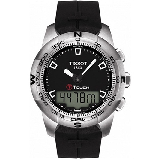 Tissot T047.420.17.051.00 : T-Touch II Black Rubber