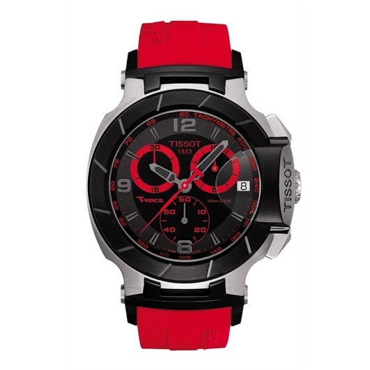 Tissot T048.417.27.057.02 : T-Race Quartz Red