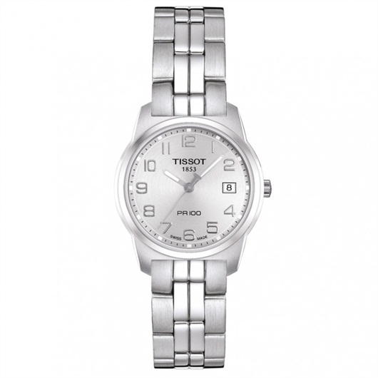 Tissot T049.210.11.032.00 : PR 100 Quartz 24.5 Stainless Steel / Silver / Bracelet