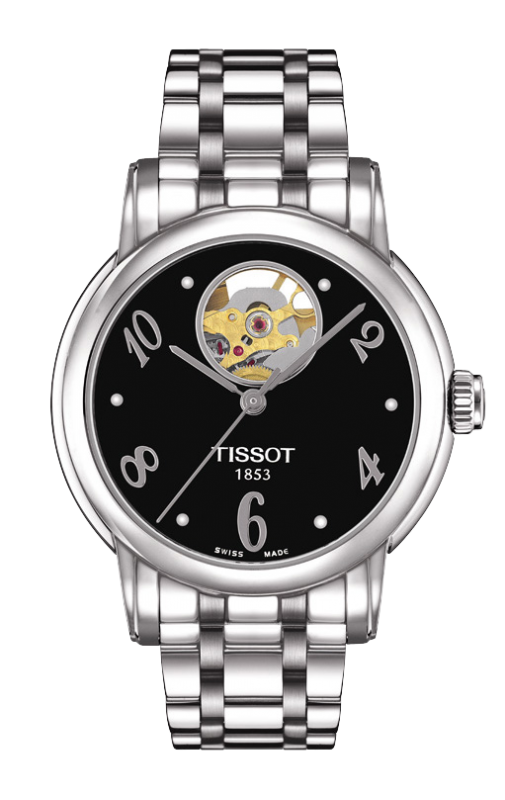 Tissot T050.207.11.057.00 : Lady Heart Black