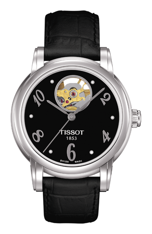 Tissot T050.207.16.057.00 : Lady Heart Black