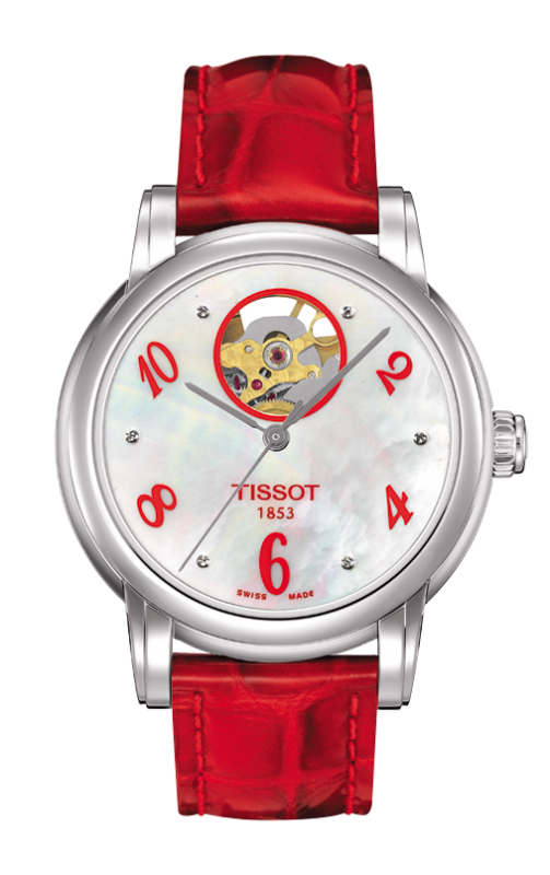 Tissot T050.207.16.116.03 : Lady Heart Red Mother-of-Pearl