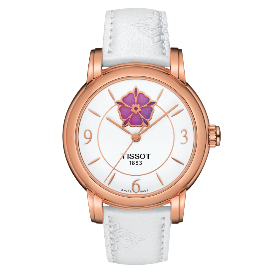 Tissot T050.207.37.017.05 : Tissot Lady Heart Flower Powermatic 80