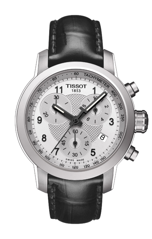 Tissot T055.217.16.032.02 : PRC 200 Quartz Chronograph Lady Arabic Leather