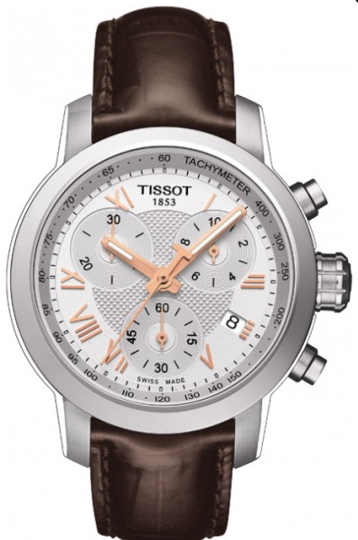 Tissot T055.217.16.033.02 : PRC 200 Quartz Chronograph Lady Rose Roman