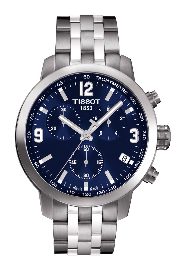 Tissot T055.417.11.047.00 : PRC 200 Quartz Chronograph Blue