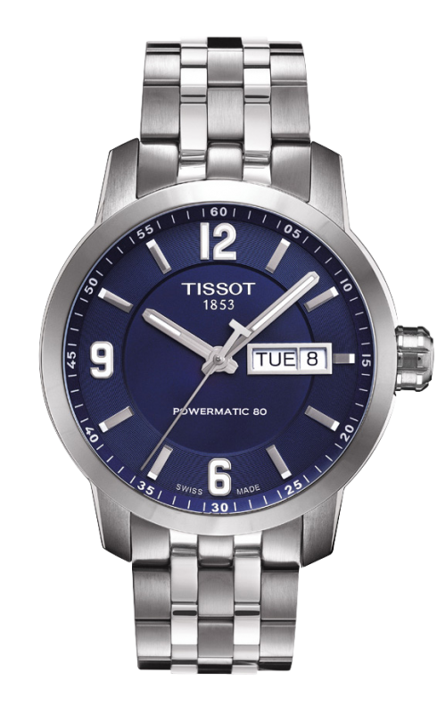 Tissot T055.430.11.047.00 : PRC 200 Automatic Stainless Steel / Blue / Bracelet