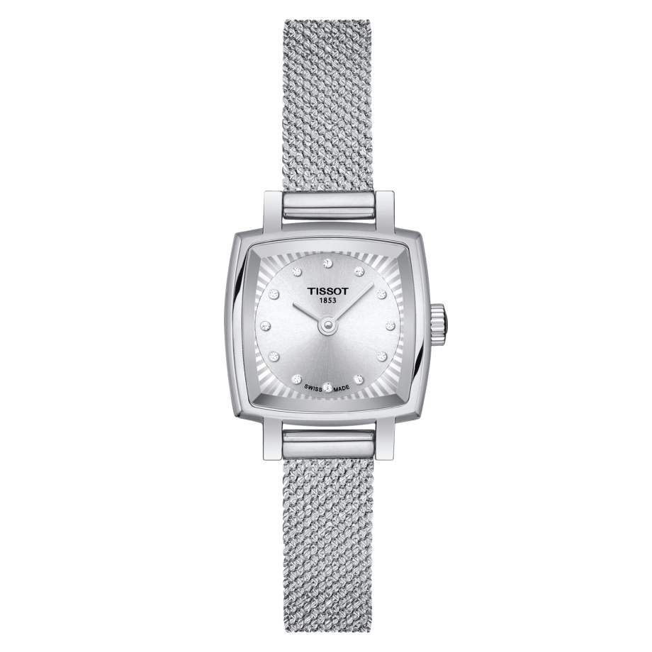 Tissot T058.109.11.036.00 : Lovely Square Stainless Steel / Silver / Bracelet