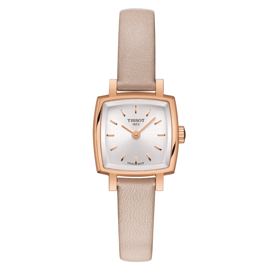Tissot T058.109.36.031.00 : Lovely Square Rose Gold / Silver